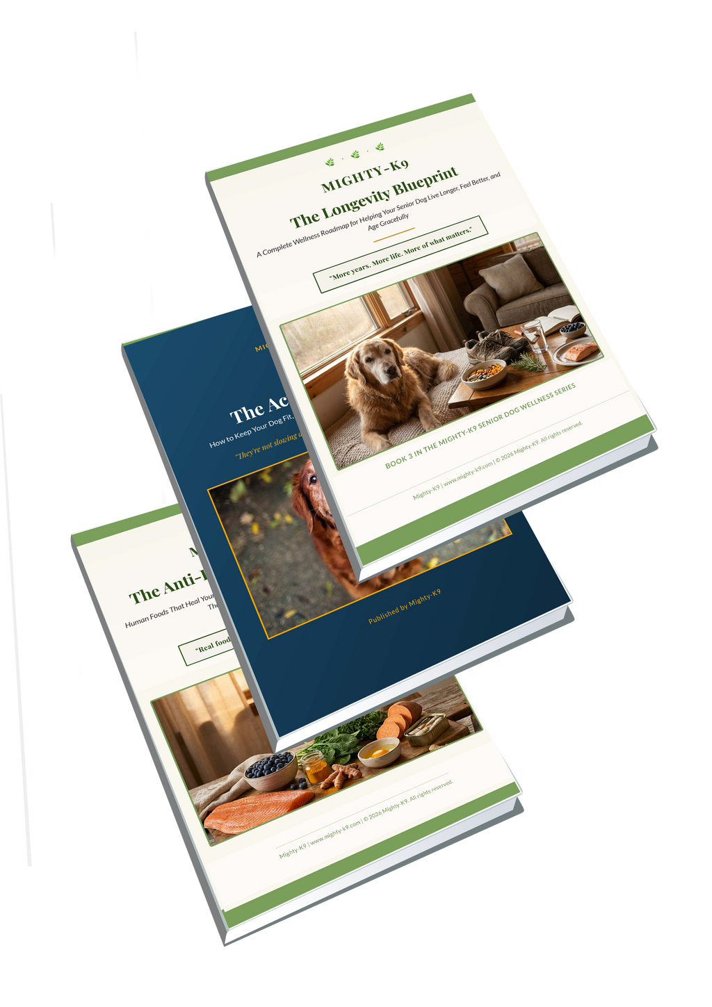 Mighty-K9 Senior Dog Wellness Series Bundle